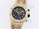 Clone Audemars Piguet Royal Oak Yellow Gold Diamond Watch Blue Chronograph Dial (18)_th.jpg